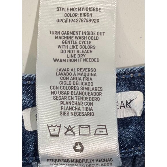 Seven7 Womens Slim Straight Jeans Size 4 Cotton/Polyester Blend Blue Denim - Picture 8 of 16